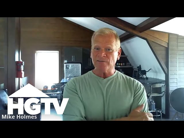 Mike Holmes live here with Holmes@Home | Holmes and Holmes | HGTV