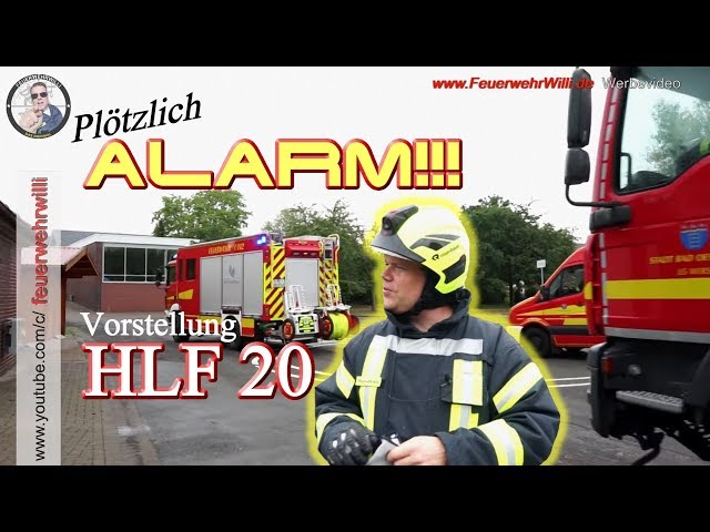 ALARM! Mitten in der Fahrzeugvorstellung: MAN HLF 20 - LG Werste FF Oeynhausen (Teil 2/4)