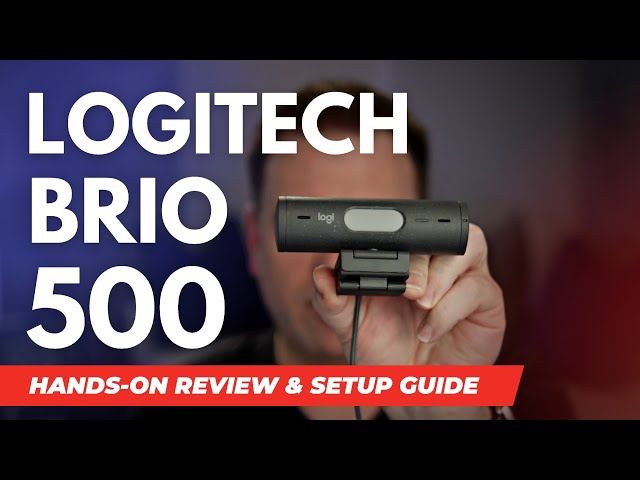 Logitech BRIO 500 🤔 Is it better than a C920?