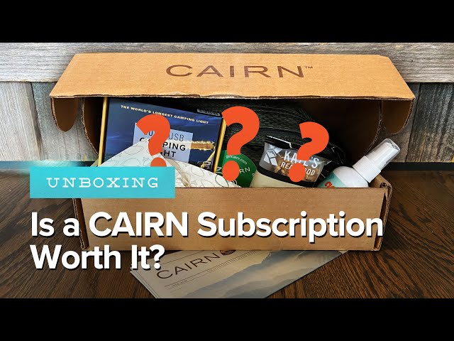 Is Cairn ACTUALLY Worth It? | Unboxing Our First Month + GIVEAWAY