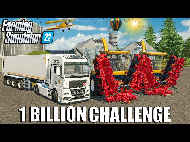 Harvesting 3.3 MILLION LITERS of MAIZE SILAGE🌽 | 1 BILLION Challenge | Farming Simulator 22