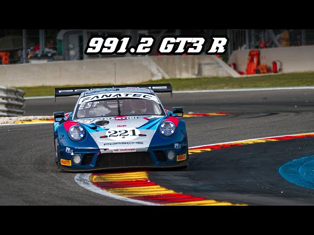 PORSCHE WEEK 2022 - video 5 | 991.2 GT3 R intake & exhaust sounds | 24h of Spa 2022
