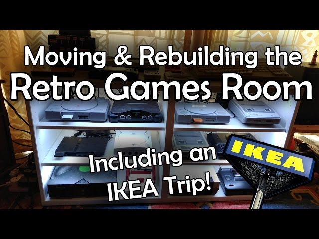 Rebuilding the Retro Games Room