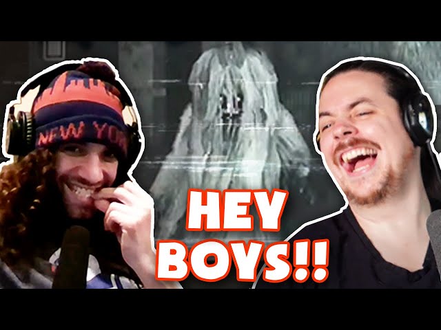 We watch ourselves get SCARED playing horror games!! - Game Grumps Compilations