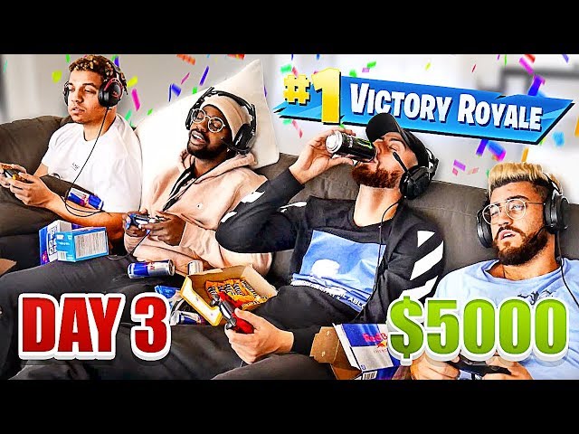 Last To Stop Playing Fortnite Wins $5,000 - Challenge