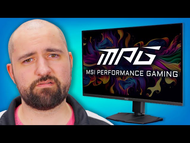 I’ve made a huge mistake… - MSI MPG 321URX QD-OLED