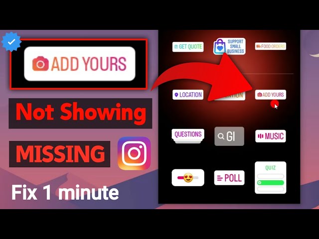 FIX add your instagram story feature not showing MISSING Problem | how to get add yours on instagram
