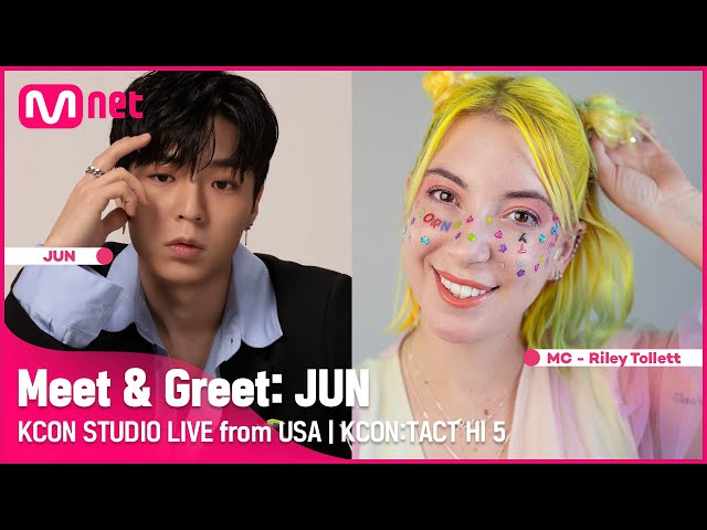 [KCON STUDIO LIVE from the USA] Meet & Greet: JUN