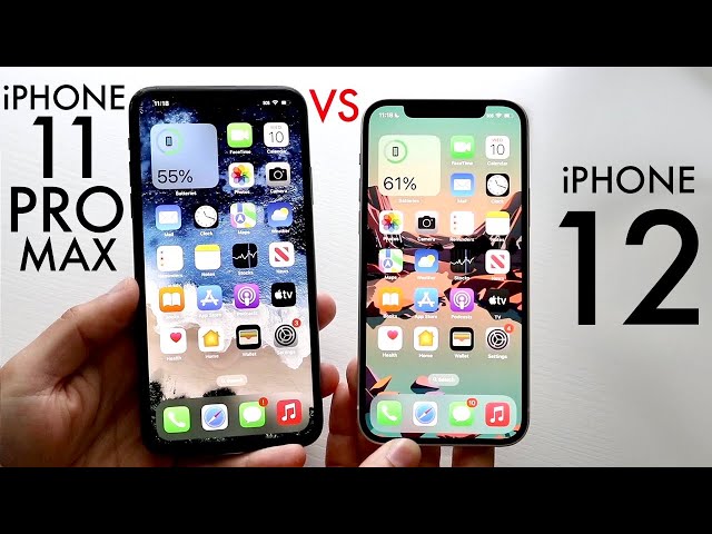 iPhone 11 Pro Max Vs iPhone 12 In 2022! (Comparison) (Review)