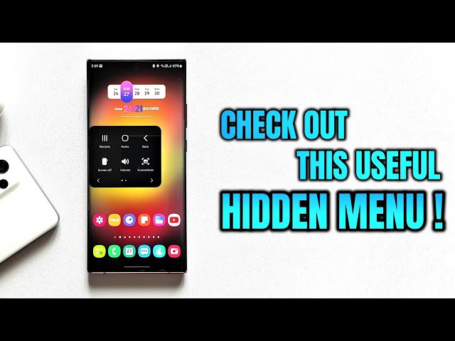 Check out this Hidden Assistant Menu on Samsung One UI 3.1/3.0/2.5