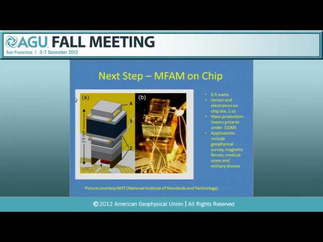 AGU Fall Meeting 2012 - Applications for miniaturized Macro-FAM laser-pumped magnetometer