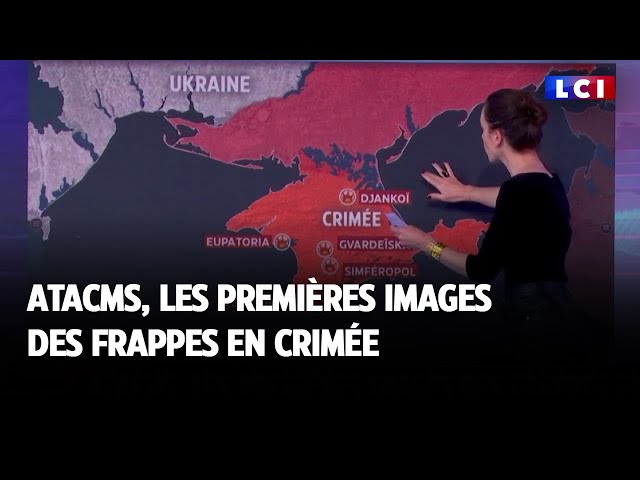 ATACMS, les premières images des frappes en Crimée