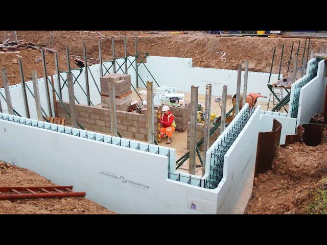 Incredible Fastest Modern House Construction Methods - Amazing House Finish in 6 days!