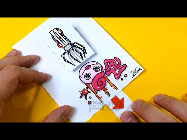 Paper craft & Do Vs Don't Bunzo Kissy Missy Daddy Long Legs | Poppy Playtime Chapter 3 Drawings #Coo