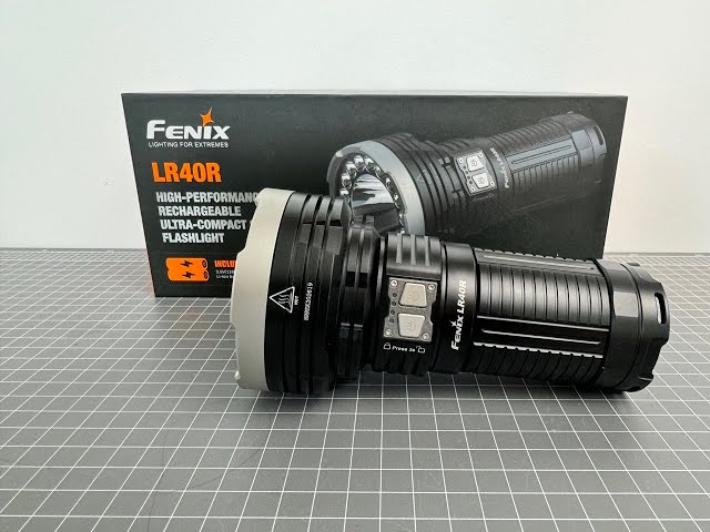 Fenix LR40R Review   Spotlight and Floodlight IN ONE #camping #fishing #outdoors #searchandrescue