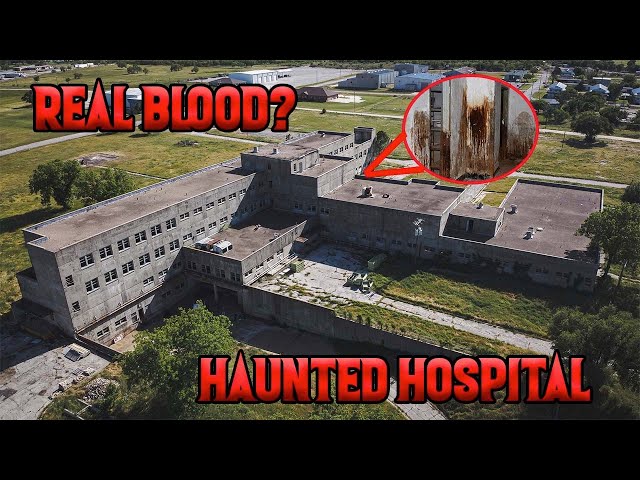 EXPLORING A HUGE HAUNTED HOSPTIAL...(we found real blood)