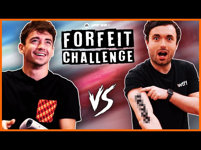 The Forfeit Challenge with Charles Leclerc