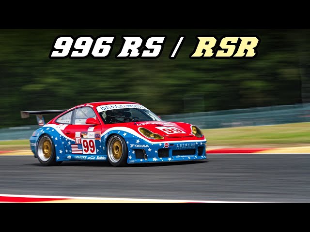 PORSCHE WEEK 2022 - video 3 | 996 R, RS & RSR | straight pipe boxer-6 sounds, downshifts & flybys