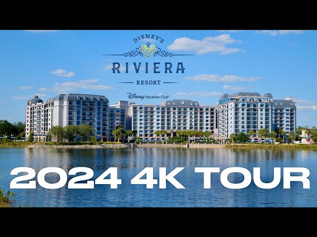Disney's Riviera Resort 2024 Tour & Walkthrough in 4K | Walt Disney World Florida EPCOT Resort Area
