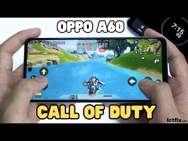 Oppo A60 Call of Duty Mobile Gaming test CODM | Snapdragon 680, 90Hz Display