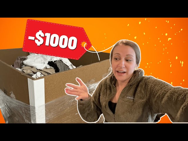 We lost $1000 on a pallet of clothes - what went wrong...
