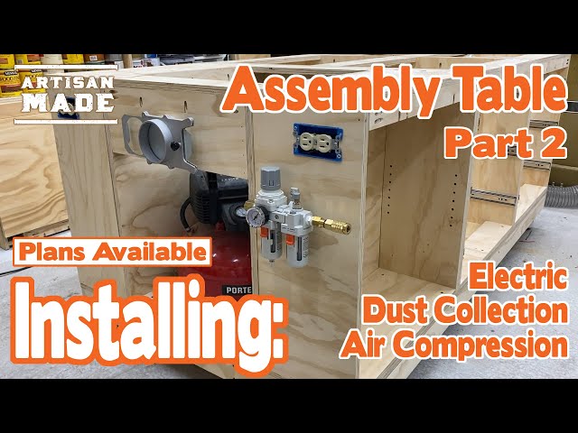 How to build a Mobile Workbench / Assembly Table / Outfeed Table-Part 2 / DIY Shop Projects