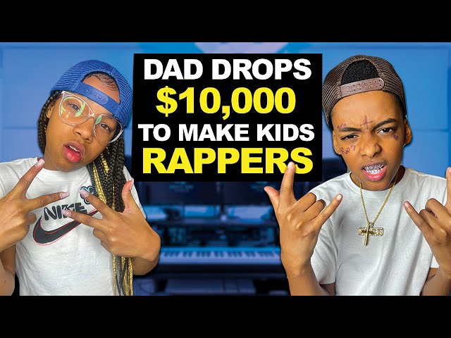 Dad Spends $10,000 To Make Kids Rap Stars