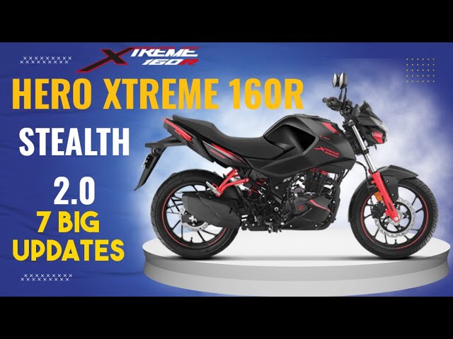 Hero Xtreme 160R Stealth Edition 2.0 Launched 🔥 Price? Features? New Colour? Bluetooth Connectivity?