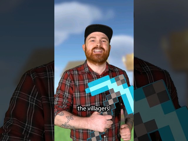 When You Make an Iron Farm in Minecraft