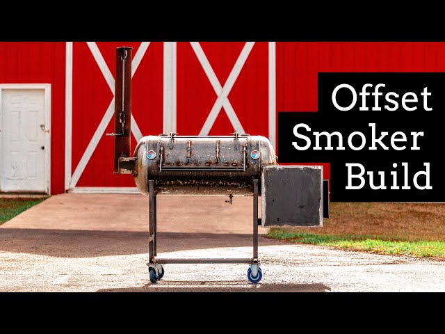 I Built a DIY Offset Smoker from a Compressor!