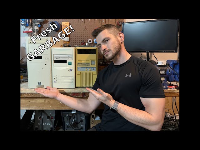 Someone threw these vintage computers in the garbage! Let's see if we can get them working!