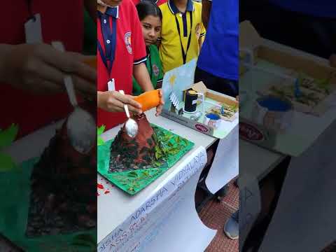 Volcano Eruption  science project