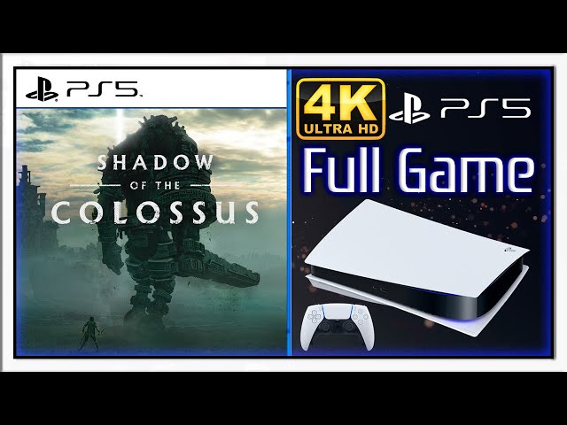 Shadow of the Colossus (PS5) - Full Game Walkthrough / Longplay (4K60ᶠᵖˢ UHD)