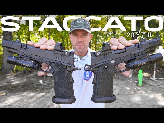 The NICEST Handguns I've Ever Fired!! (Staccato P vs Staccato C2)