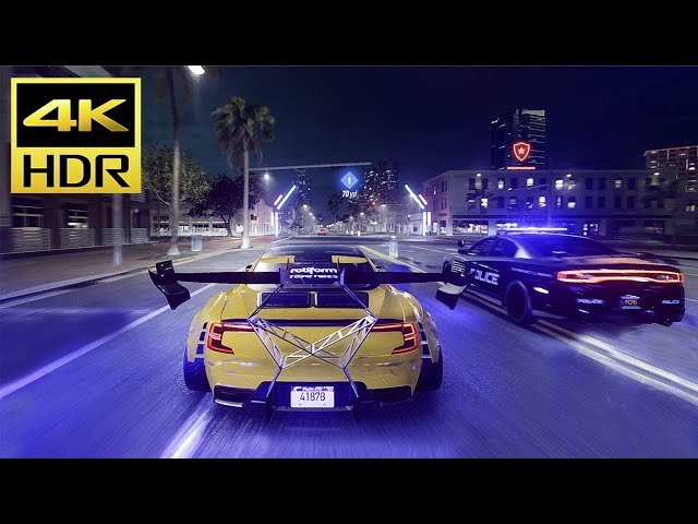 NEED FOR SPEED HEAT (PS4 Pro) 4K HDR Gameplay @ ᵁᴴᴰ ✔