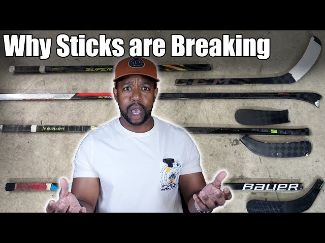 Why do hockey sticks keep breaking ? Let’s talk about it