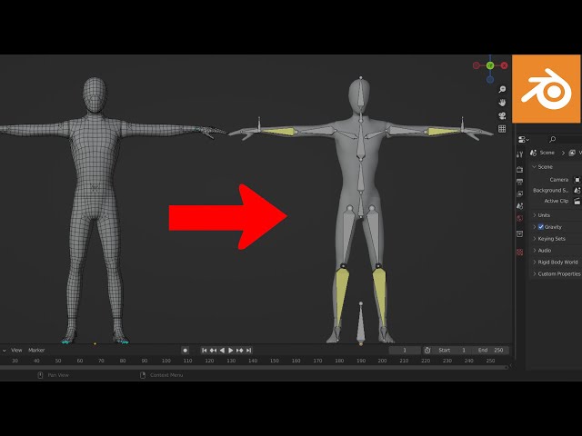 Blender: Rig A Character From Scratch | CLEAR BEGINNERS GUIDE