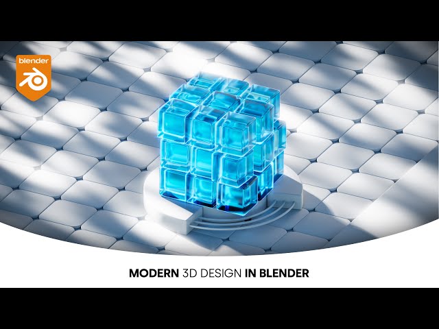 How To Get That Modern 3D Look in Blender (it's easier than you think)