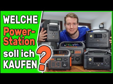 KAUFBERATUNG: Powerstation! Wie finde ich die RICHTIGE? 🔋 + TIPPS! Solargenerator | FAQ | deutsch 4K