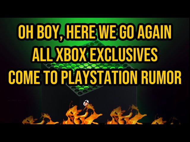 "All Xbox Exclusives Coming To PS5" (Rumor) -Huge New PS5 Feature - Sony Day-and-Date PC Games