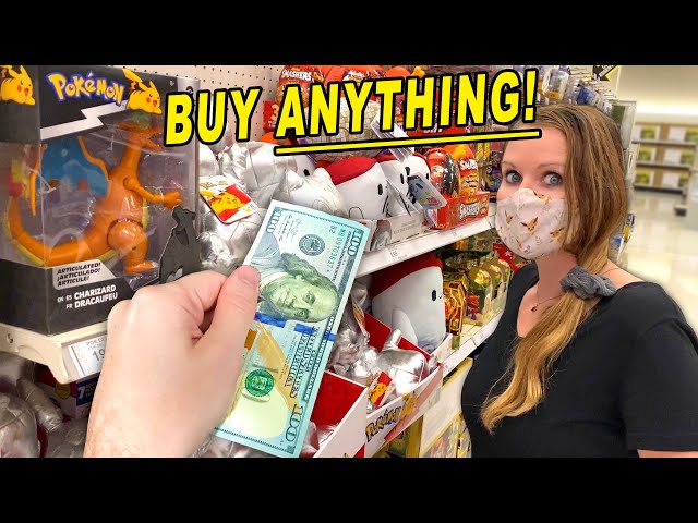 Spend $100 Shopping ONLY For Pokemon Cards