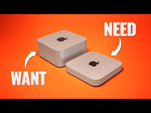 YOU (probably) DON’T NEED IT! Mac Studio vs M1 Mac Mini