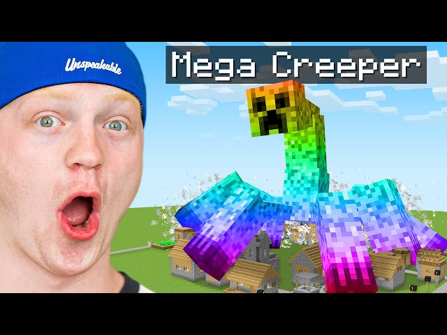 Minecraft, But There Are CRAZY Creepers