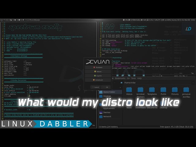 If LD made a distro,  What would it look like?