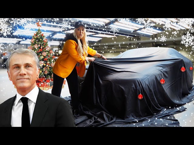 BMW Christmas Movie Behind The Scenes w/ Christoph Waltz