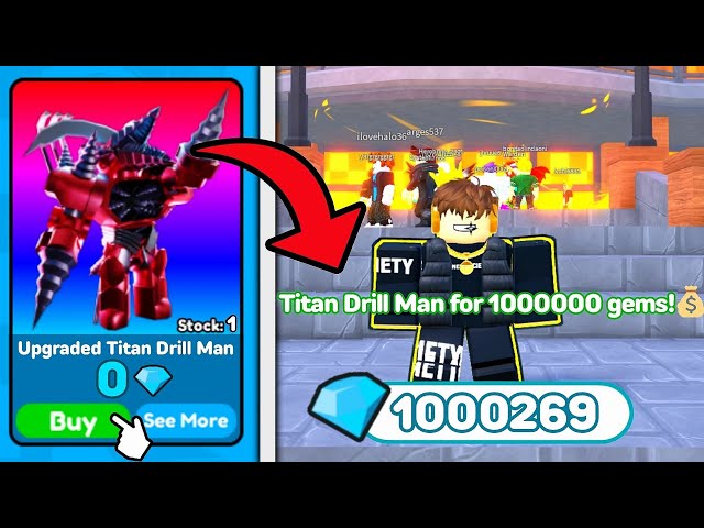 😱I SOLD MY FREE ULTIMATE UNIT FOR 1 MILLION GEMS!!💎 Toilet Tower Defense