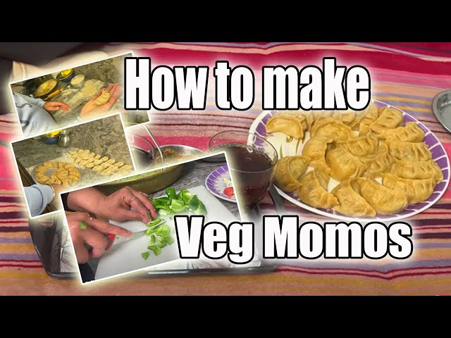 Veg momo Recipe in Hindi ! How to steam momos