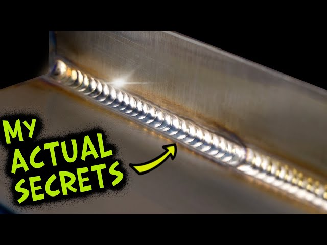 GOLD TIG WELDS 🔥 how to tig weld