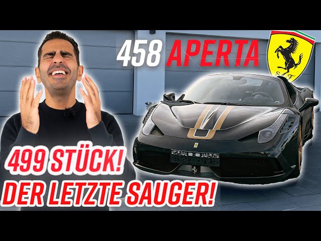 DER LETZTE! 😨 Ferrari 458 Speciale Aperta I Hamid Mossadegh