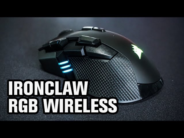 MY NEW FAVORITE MOUSE - CORSAIR IRONCLAW RGB WIRELESS!